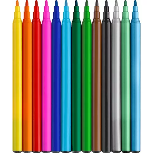 Faber-Castell Dinoszaurusz 10+3 db filctoll készlet, glitteres matricával
