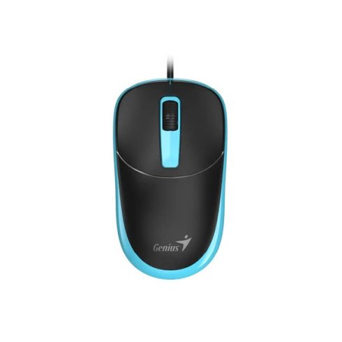 Genius DX-123 EU Vezetékes kék optikai egér