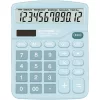 CTIFREE M-28-C BLUE kék számológép, 120x150mm, 12 számjegy, dual power, 2 év garancia