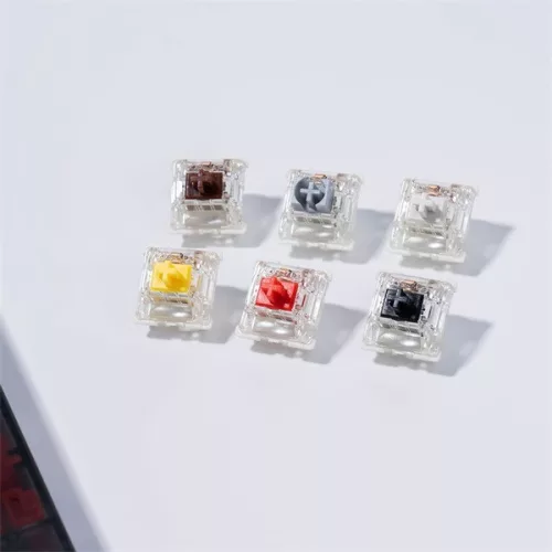 Gateron G Pro 3.0 White - Single-Stage Rugós switch szett (10db)