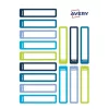Avery RESMI30G iskolai kézzel írható 50x10 mm 30 db kék/zöld tollcímke