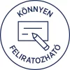 Avery ETVET36M iskolai 45x13 mm 36 db öntapadós pasztell vízálló fólia