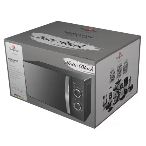 Berlinger Haus BH/9626 700W 20L mechanická mikrovlnná rúra čierna