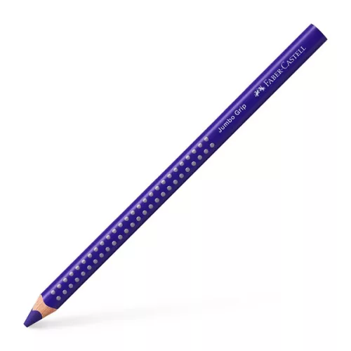 Faber-Castell Grip Jumbo háromszögletű szilvakék színes ceruza