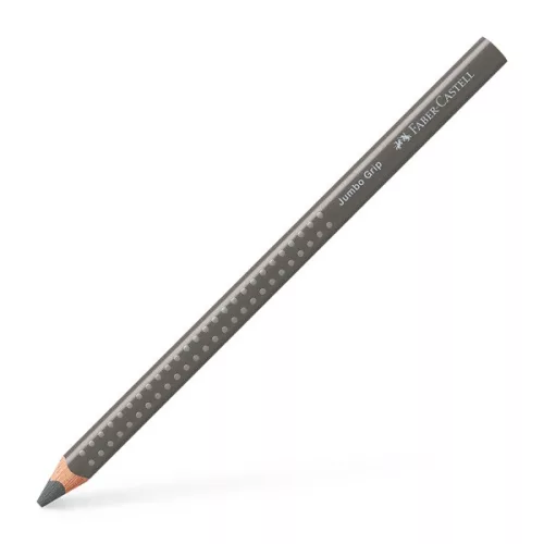Faber-Castell Grip Jumbo háromszögletű melegszürke színes ceruza