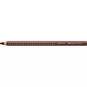   Faber-Castell Grip Jumbo háromszögletű csokoládébarna színes ceruza