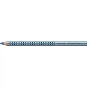   Faber-Castell Grip Jumbo háromszögletű metál kék színes ceruza