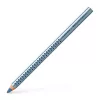 Faber-Castell Grip Jumbo háromszögletű metál kék színes ceruza