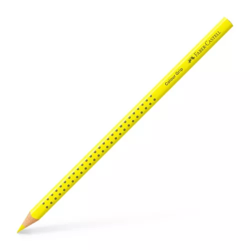 Faber-Castell Grip háromszögletű ananászsárga színes ceruza