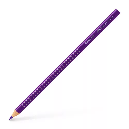 Faber-Castell Grip háromszögletű szőlőlila színes ceruza