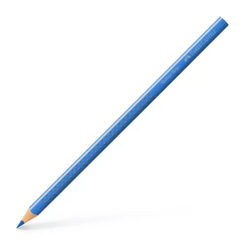 Faber-Castell Grip háromszögletű pasztell kék színes ceruza