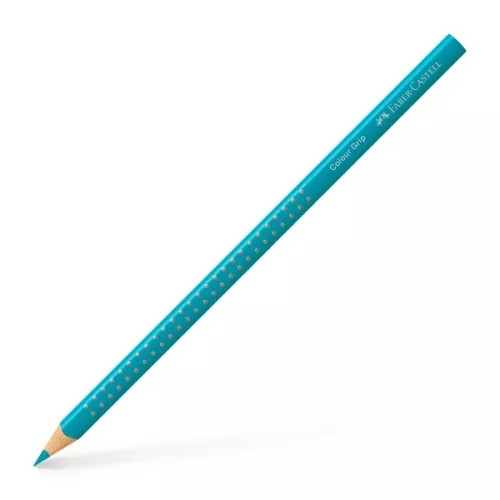 Faber-Castell Grip háromszögletű jáde-zöld színes ceruza