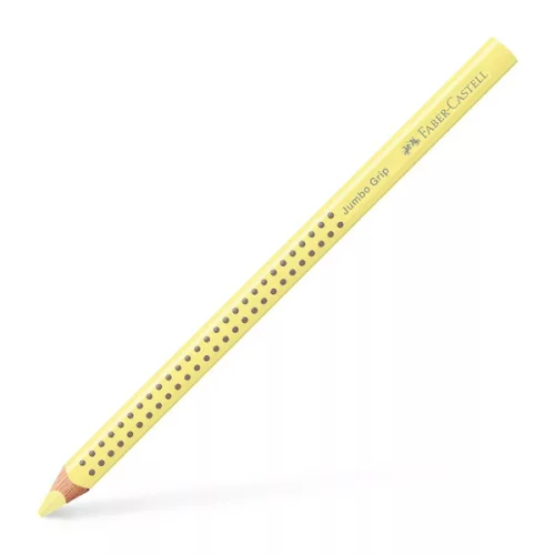 Faber-Castell Grip Jumbo háromszögletű pasztell sárga színes ceruza