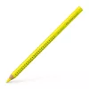 Faber-Castell Grip Jumbo háromszögletű neon sárga színes ceruza