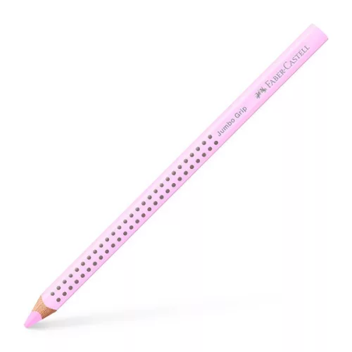 Faber-Castell Grip Jumbo háromszögletű pasztell rózsaszín színes ceruza