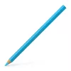 Faber-Castell Grip Jumbo háromszögletű neon kék színes ceruza