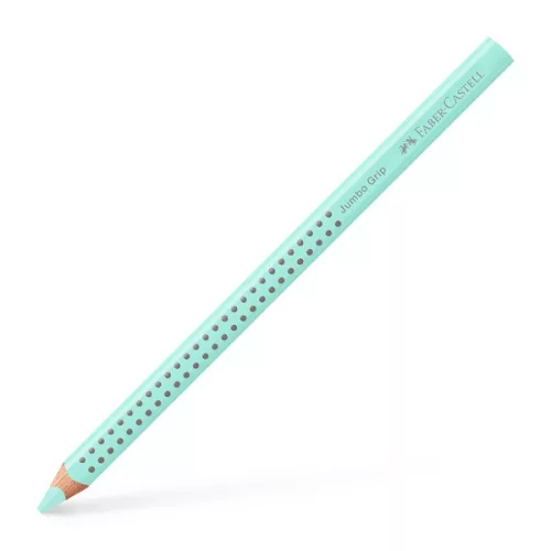 Faber-Castell Grip Jumbo háromszögletű pasztell mentazöld színes ceruza