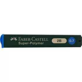   Faber-Castell Super-Polymer 0,7 mm 2B 12 db nyomósirón betét