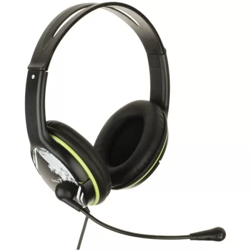 Genius HS-400A single jack mikrofonos PC zöld headset