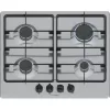 Bosch PGP6B5K60 inox, vstavaný, plynový, varná zóna: 4, vstavaný rozmer: 58,2 cm, varná doska