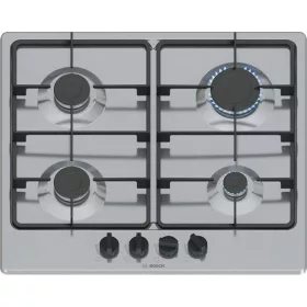   Bosch PGP6B5K60 inox, vstavaný, plynový, varná zóna: 4, vstavaný rozmer: 58,2 cm, varná doska