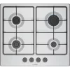 Bosch PGP6B5K60 inox, vstavaný, plynový, varná zóna: 4, vstavaný rozmer: 58,2 cm, varná doska