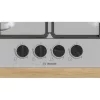 Bosch PGP6B5K60 inox, vstavaný, plynový, varná zóna: 4, vstavaný rozmer: 58,2 cm, varná doska
