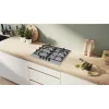 Bosch PGP6B5K60 inox, vstavaný, plynový, varná zóna: 4, vstavaný rozmer: 58,2 cm, varná doska