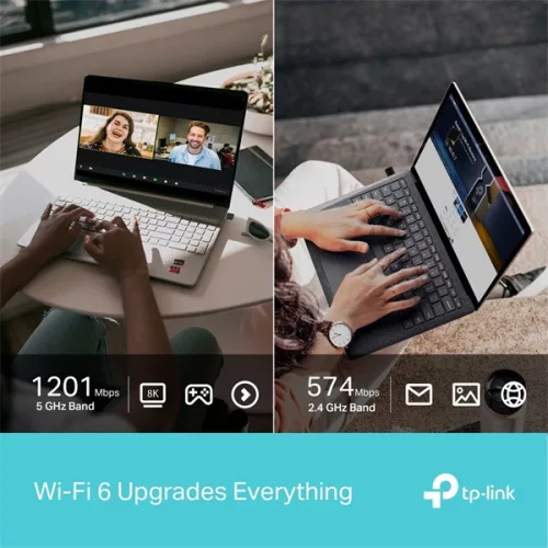 TP-Link Archer TX20U Nano AX1800 nano vezeték nélküli Wi-Fi 6 fekete USB adapter