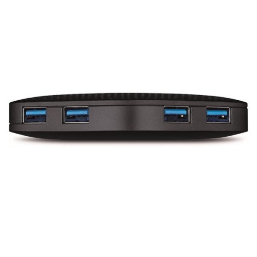 TP-Link UH400 4portos fekete USB3.0 HUB