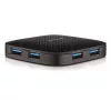 TP-Link UH400 4-portový čierny USB 3.0 HUB