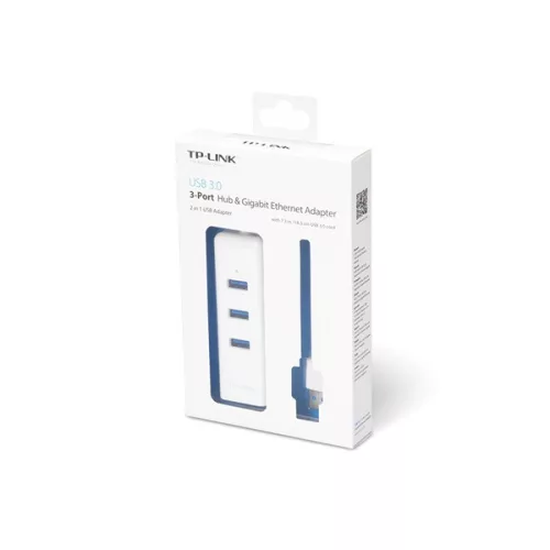 TP-Link UE330 3-portový biely USB 3.0 HUB