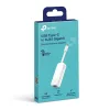 Sieťový adaptér TP-Link UE300C s gigabitovým ethernetovým rozhraním USB 3.0 typu C na RJ45