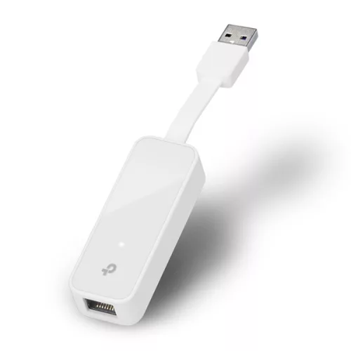 Adaptér TP-Link UE300 Gigabit Ethernet na USB 3.0 biely