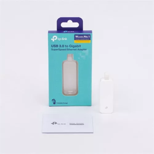 Adaptér TP-Link UE300 Gigabit Ethernet na USB 3.0 biely