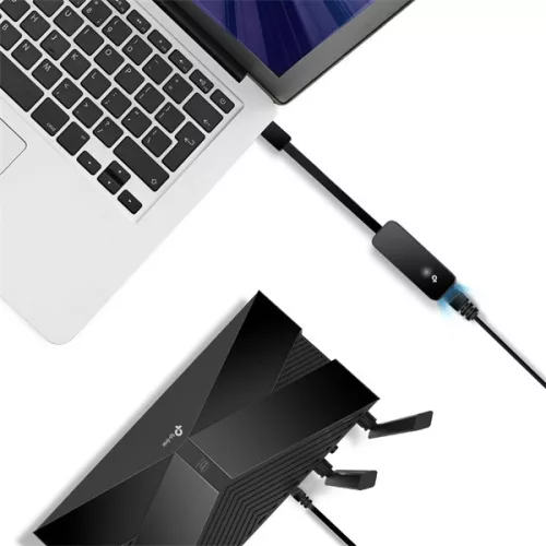 Adaptérový konvertor TP-Link UE306 Gigabit Ethernet - USB 3.0 čierny