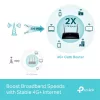 TP-Link Archer MR500 4G+ Cat6 AC1200 fekete vezeték nélküli kétsávos Gigabit router