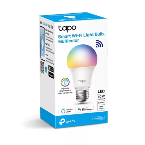 TP-Link Tapo L530E Mehrfarbige smarte WLAN-Glühbirne