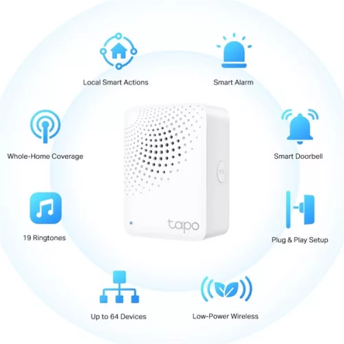 TP-Link Tapo H100 fehér okos IoT HUB csengővel