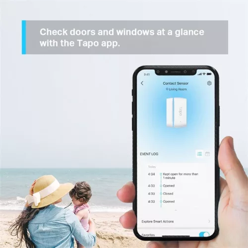 TP-Link Tapo T110 fehér okos nyitásérzékelő