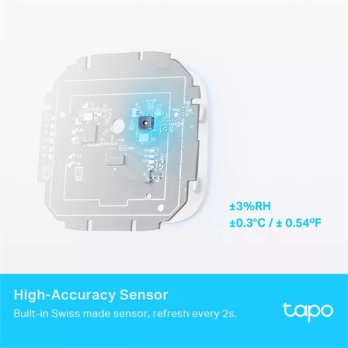 TP-Link Tapo T315 fehér okos hőmérséklet és páratartalom jelző