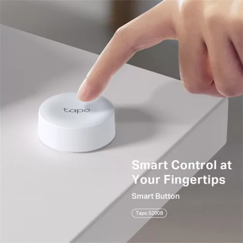 TP-Link Tapo S200B fehér okosotthon-vezérlő gomb