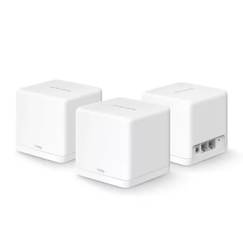 Mercusys Halo H30G(3-pack) AC1300 fehér otthoni Mesh Wi-Fi rendszer (3db) - R