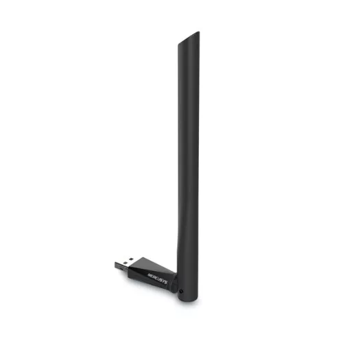 Mercusys MU6H AC650 High Gain vezeték nélküli Dual Band fekete USB adapter