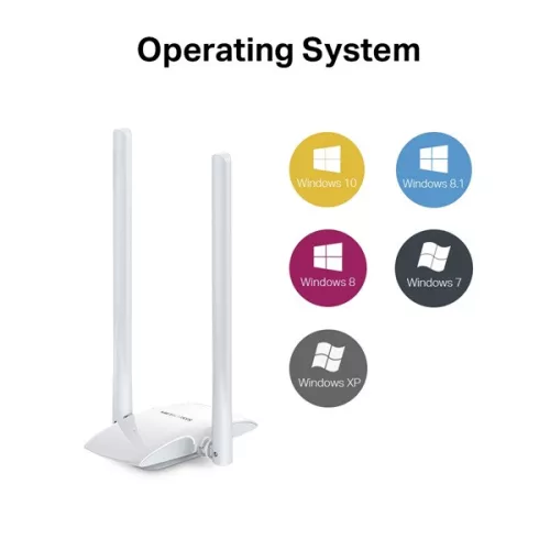 Mercusys MW300UH 300Mbps nagy nyereségű vezeték nélküli USB adapter