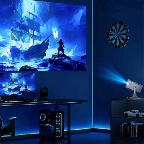 Hisense C2 Pro 65"-300" 4K Smart mini-lézer projektor