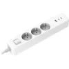 Xiaomi 20W Power Strip (2C1A) EU 1,4m biely prepínateľný napájací kábel