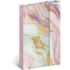 Realsystem 2026 Pink Marble 5412 B6 mágneses zsebnaptár