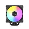 Chladič CPU RAIDMAX AM1204B ARGB 120 mm čierny s displejom teploty
