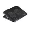 Hama 00126806 BLACK METAL čierny chladič na notebook